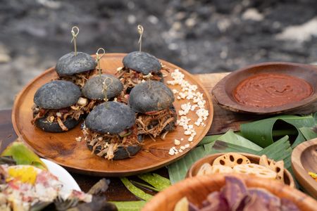 Chef Makani's Pork Sliders. (National Geographic/Justin Mandel)