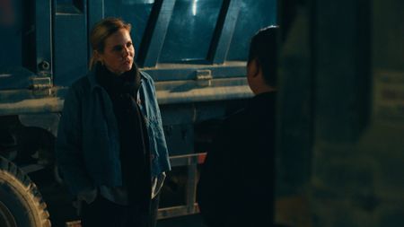 Mariana van Zeller interviews Minh, a man arrested for trafficking women into China. (Credit: National Geographic)