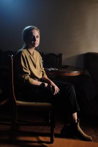 Mariana van Zeller at an undisclosed location in Uganda. (National Geographic)