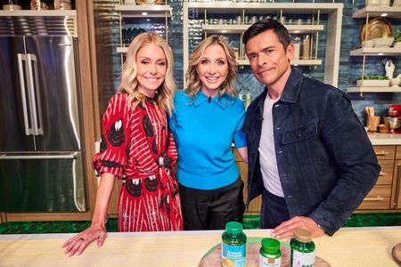 KELLY RIPA, DR. MELINA JAMPOLIS, MARK CONSUELOS