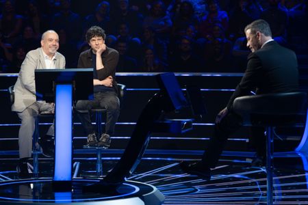 PAUL GIAMATTI, JESSE EISENBERG, JIMMY KIMMEL