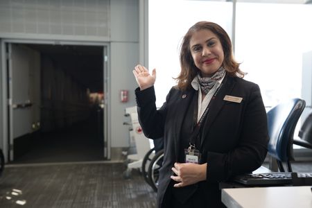 Sarvnaz 'Sarvi' Nejatian is Operations Manager ñ In-terminal at Air Canada. (Arrow International Media Ltd & Cantina Media)