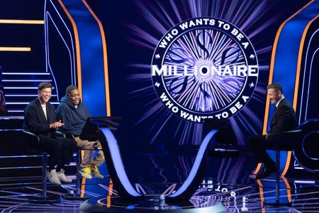 COLIN JOST, MICHAEL CHE, JIMMY KIMMEL