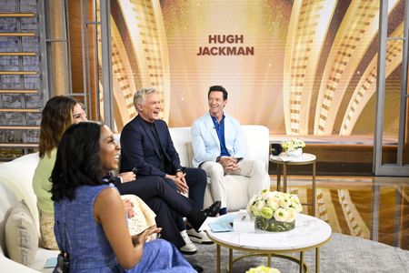 RACHEL SCOTT, REBECCA JARVIS, SAM CHAMPION, HUGH JACKMAN