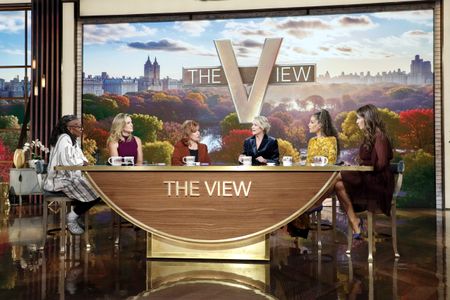 WHOOPI GOLDBERG, SARA HAINES, JOY BEHAR, ROBIN WRIGHT, SUNNY HOSTIN, ALYSSA FARAH