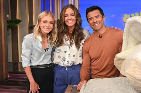 KELLY RIPA, MONICA MANGIN, MARK CONSUELOS