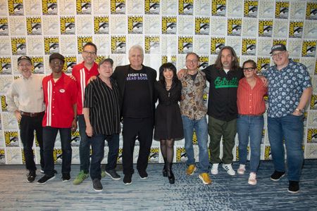 KEN KEELER, PHIL LAMARR, LEE SUPERCINSKI, BILLY WEST, MAURICE LAMARCHE, LAUREN TOM, DAVID X. COHEN, DAVID HERMAN, CLAUDIA KATZ, JOHN DIMAGGIO