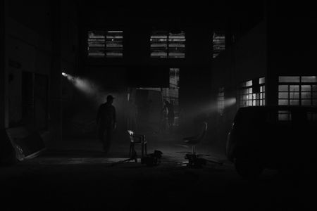 Behind-the-scenes as the crew sets up to film Trafficked: Underworlds with Mariana van Zeller. (National Geographic)