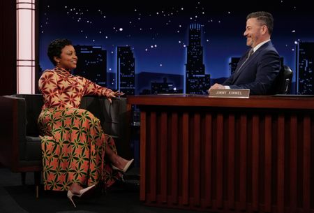 QUINTA BRUNSON, JIMMY KIMMEL
