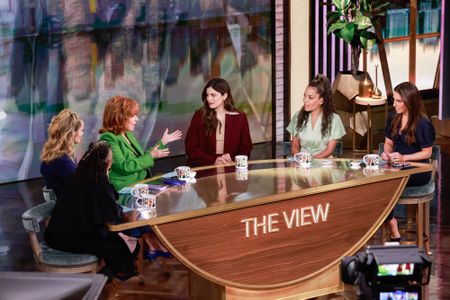 SARA HAINES, WHOOPI GOLDBERG, JOY BEHAR, MONICA BARBARO, SUNNY HOSTIN, ALYSSA FARAH GRIFFIN