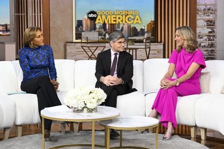 ROBIN ROBERTS, GEORGE STEPHANOPOULOS, LARA SPENCER