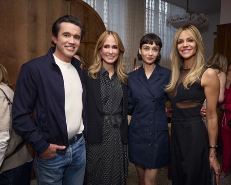 ROB MAC, DANA WALDEN (PRESIDENT AND CHIEF CREATIVE OFFICER, THE WALT DISNEY COMPANY), SYDNEY CHANDLER, KAITLIN OLSON