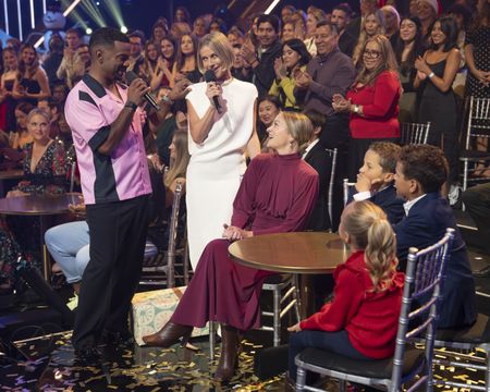 ALFONSO RIBEIRO, JULIANNE HOUGH, ANGELA UNKRICH