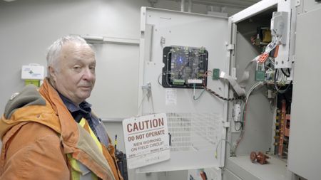 Chris MacDonald, Electrician at Toronto Pearson. (Arrow International Media Ltd & Cantina Media)
