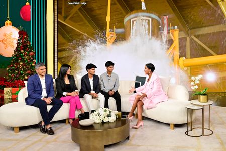 DR MONEESH BHOW, AMI BHOW, ANIK BHOW, TALIN BOW, TAMRON HALL