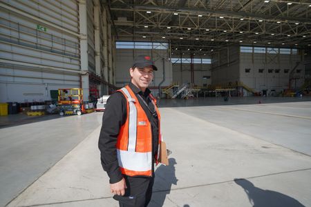 Fred Roy, Aircraft Maintenance Engineer at Air Canada. (Arrow International Media Ltd & Cantina Media)