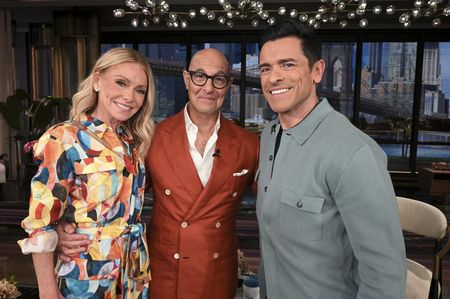 KELLY RIPA, STANLEY TUCCI, MARK CONSUELOS