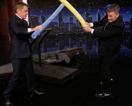 MATT DAMON, JIMMY KIMMEL