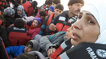 TURKEY - The Mohammad family on one of their many attempts to cross over the Mediterranean into Greece. (photo credit:  Junger Quested Films LLC/Radwan Mohammad)