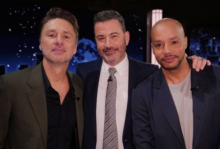 ZACH BRAFF, JIMMY KIMMEL, DONALD FAISON 