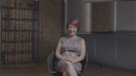 Shiva Mahbobi pictured during an interview for Missing: Presumed Dead. (© Spirit Media Studios Limited)