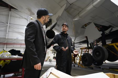 Gurvinder Toor, Manager, Line Maintenance Operations at
Air Canada, and Nassir Al-Tamimi, Aircraft Maintenance Engineer at Air Canada. (Arrow International Media Ltd & Cantina Media)
