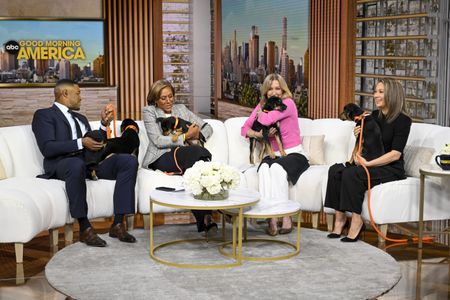 MICHAEL STRAHAN, ROBIN ROBERTS, LARA SPENCER, GINGER ZEE