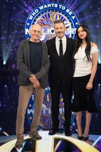 LARRY DAVID, JIMMY KIMMEL, CAZZIE DAVID