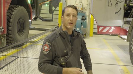 Shayne Maglay, Firefighter at Toronto Pearson. (Arrow International Media Ltd & Cantina Media)