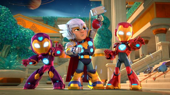 IRONHEART, THOR, IRON MAN