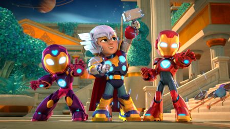 IRONHEART, THOR, IRON MAN