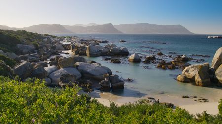 A sandy beach on South Africa's coast. (National Geographic)