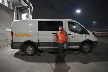 Mark Mitra, Station Attendant - Cargo at Air Canada. (Arrow International Media Ltd & Cantina Media)