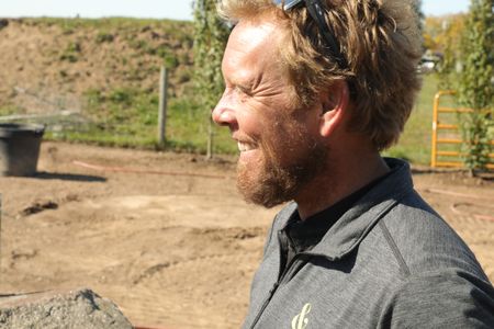 Ben Reinhold at the Pol Family Farm. (National Geographic)