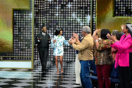 JOHNNY WRIGHT, TAMRON HALL, AUDIENCE