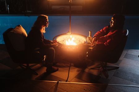 Mariana van Zeller interviews Michael about his past as an operations manager at Rodeo Recovery. (National Geographic)