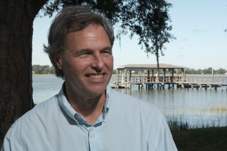 Gene Brooks on his boat on the Wilmington River. (National Geographic/Martin Cass)