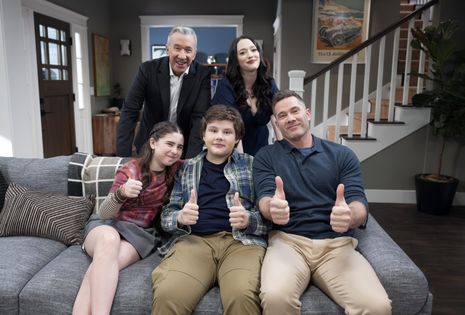 TOP: TIM ALLEN, KAT DENNINGSBOTTOM: BARRETT MARGOLIS, MAXWELL SIMKINS, LUKE MACFARLANE