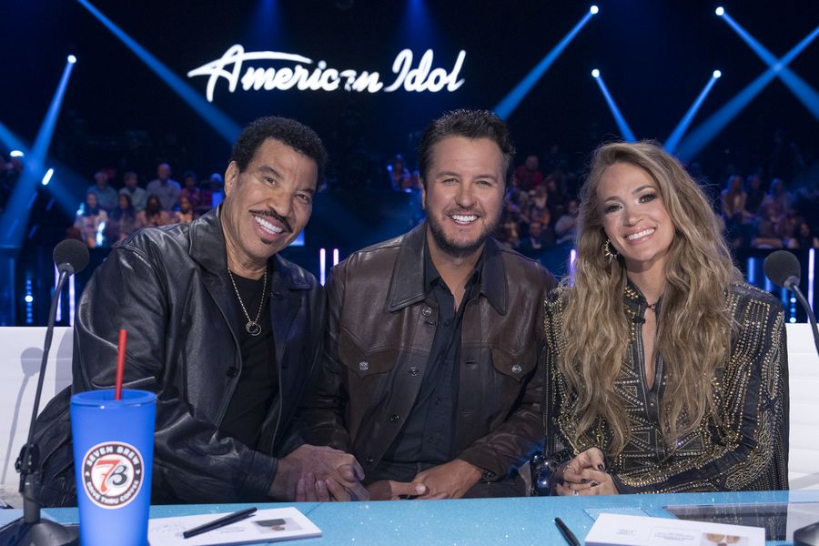 LIONEL RICHIE, LUKE BRYAN, CARRIE UNDERWOOD