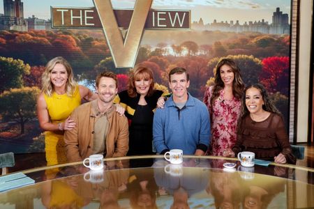 SARA HAINES, GLEN POWELL, JOY BEHAR, ELI MANNING, ALYSSA FARAH GRIFFIN, SUNNY HOSTIN