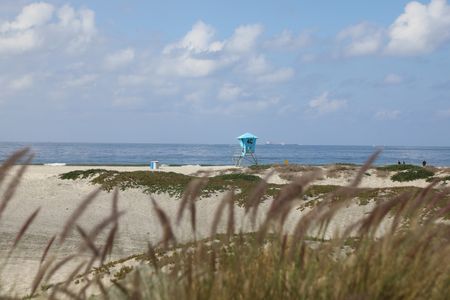 Lifeguard station on Coronado Beach. (National Geographic/Mariana Kneppers)