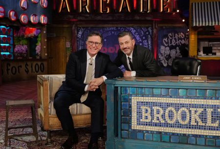 STEPHEN COLBERT, JIMMY KIMMEL