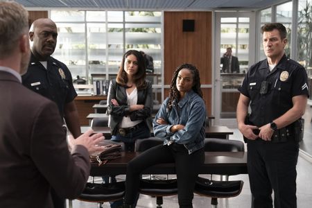 RICHARD T. JONES, ALYSSA DIAZ, MEKIA COX, NATHAN FILLION