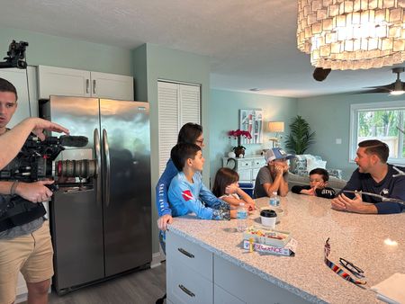 Reeder family (Mary, Jameson Jr, Jameson Sr, Eliana, Nehemiah and Noah). (National Geographic/Martin Cass)