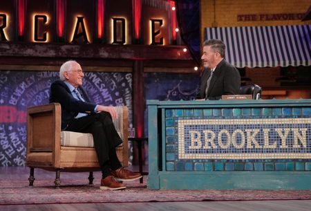 BERNIE SANDERS, JIMMY KIMMEL