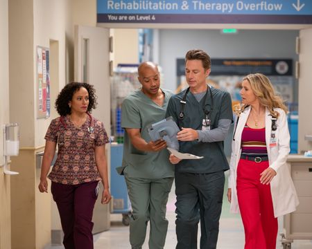JUDY REYES, DONALD FAISON, ZACH BRAFF, SARAH CHALKE
