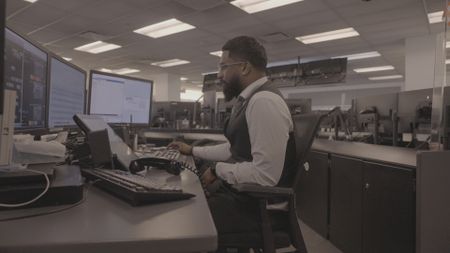 Aakash Suthakaran, 
Operations Manager ñ Airport Operations Control at
Air Canada. (Arrow International Media Ltd & Cantina Media)