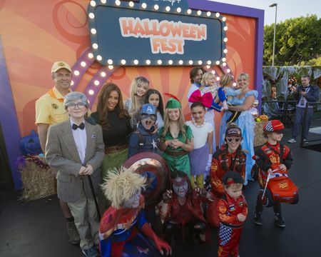 MATTHEW LAMB, AYO DAVIS (PRESIDENT, DISNEY BRANDED TELEVISION), KENZI RICHARDSON, MILO MAHARLIKA, JANICE LEANN BROWN, MILO MAHARLIKA, KENNEDY GARCIA, TAYLEN BIGGS, AMBER BROCKMAN (VP, PUBLICITY, DISNEY BRANDED TELEVISION AND FREEFORM, DISNEY GENERAL ENTERTAINMENT CONTENT), RYDELL FUNK