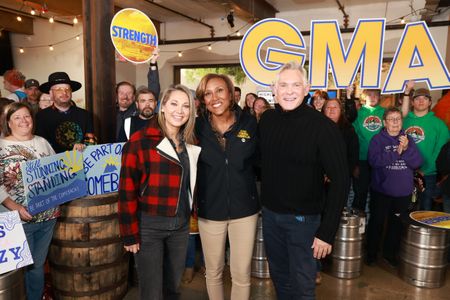 GINGER ZEE, ROBIN ROBERTS, SAM CHAMPION