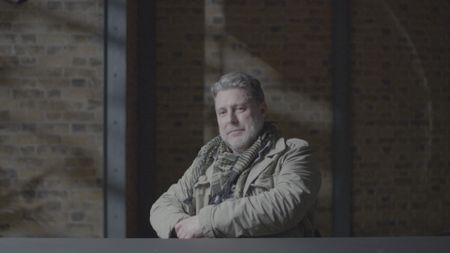 Ian Purchase pictured during an interview for Missing: Presumed Dead. (© Spirit Media Studios Limited)